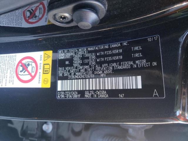 Photo 9 VIN: 2T2BZMCA2HC126769 - LEXUS RX 350 BAS 