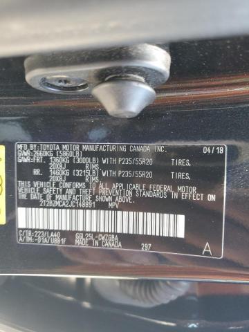 Photo 12 VIN: 2T2BZMCA2JC148891 - LEXUS RX 350 BAS 