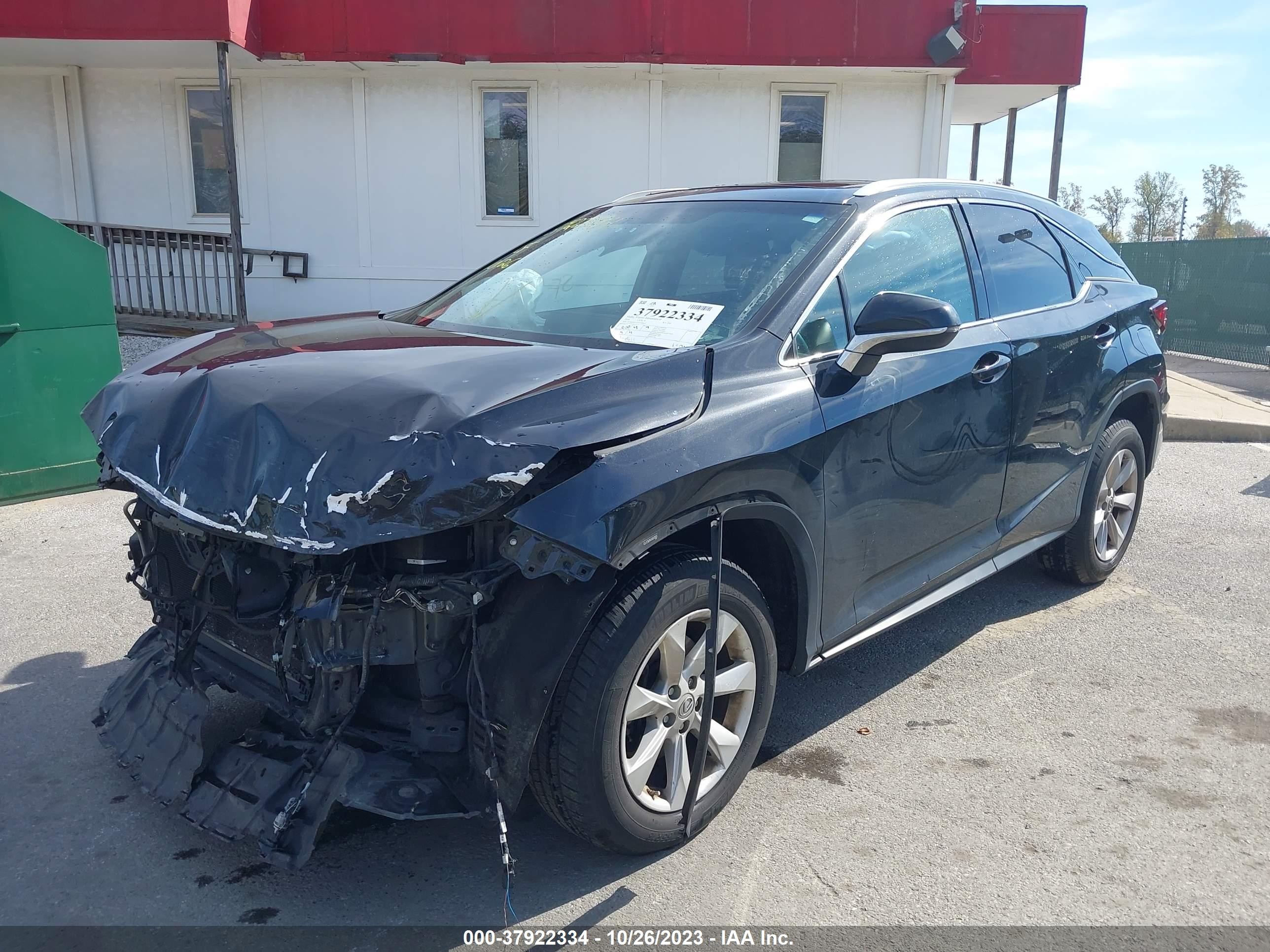 Photo 1 VIN: 2T2BZMCA3GC020832 - LEXUS RX 