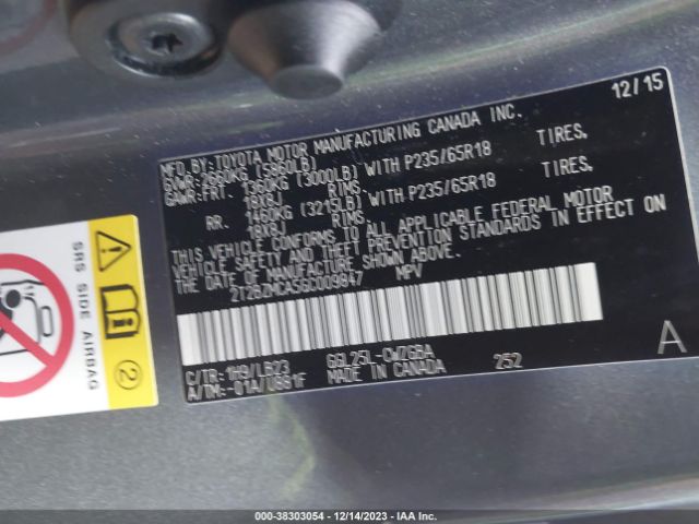 Photo 8 VIN: 2T2BZMCA5GC009847 - LEXUS RX 350 