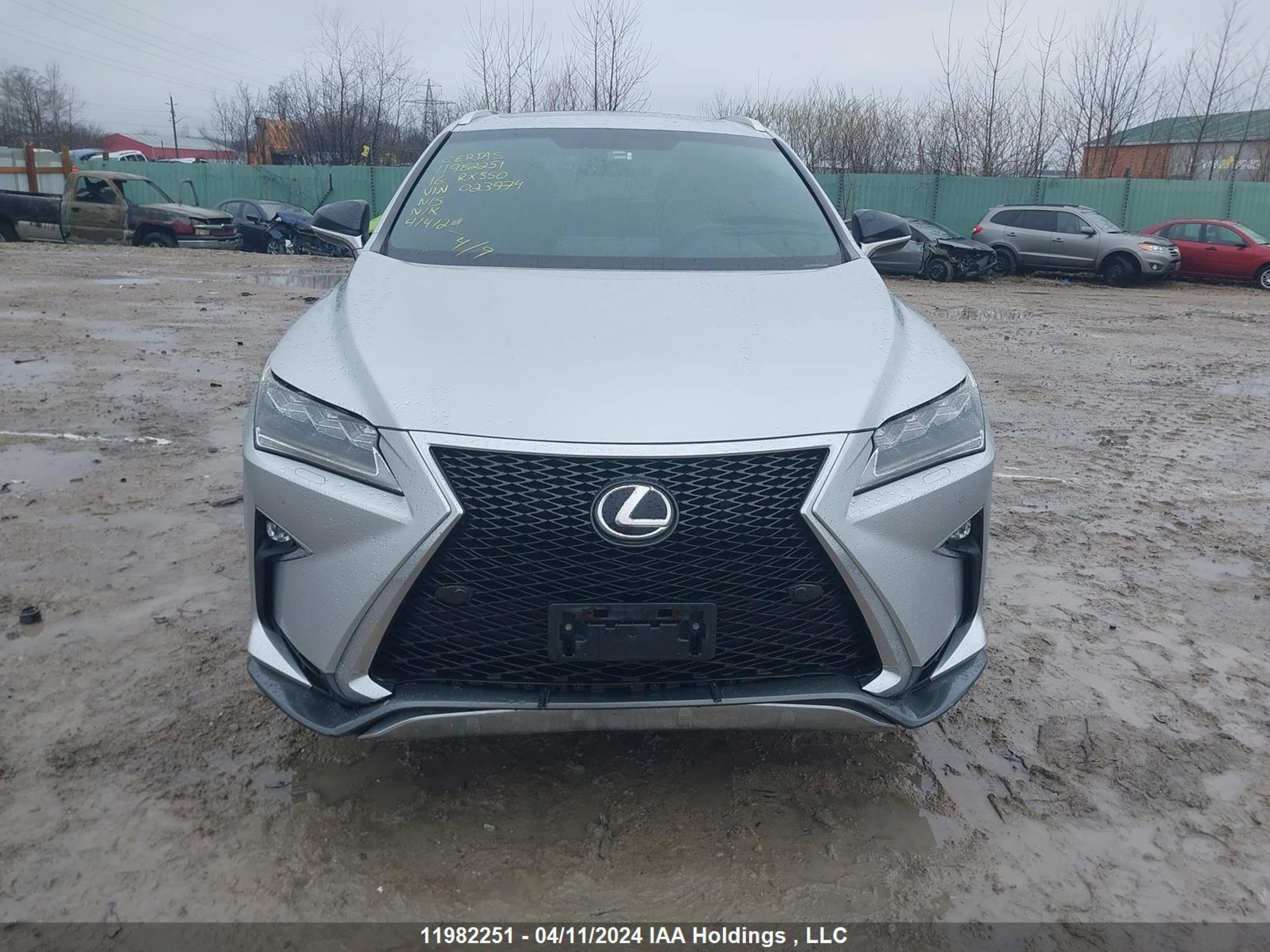 Photo 11 VIN: 2T2BZMCA5GC023974 - LEXUS RX 