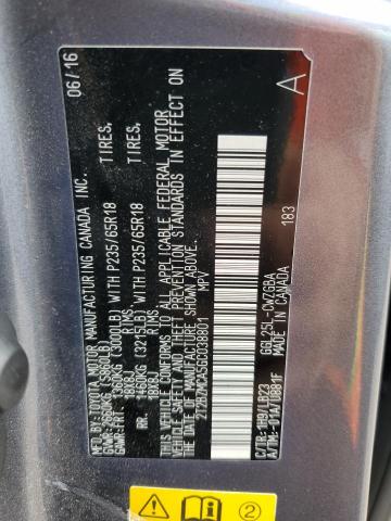 Photo 12 VIN: 2T2BZMCA5GC038801 - LEXUS RX350 