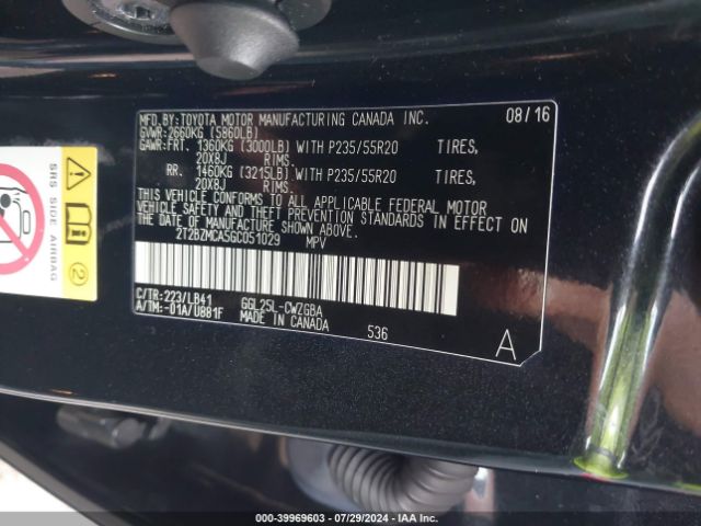 Photo 8 VIN: 2T2BZMCA5GC051029 - LEXUS RX 