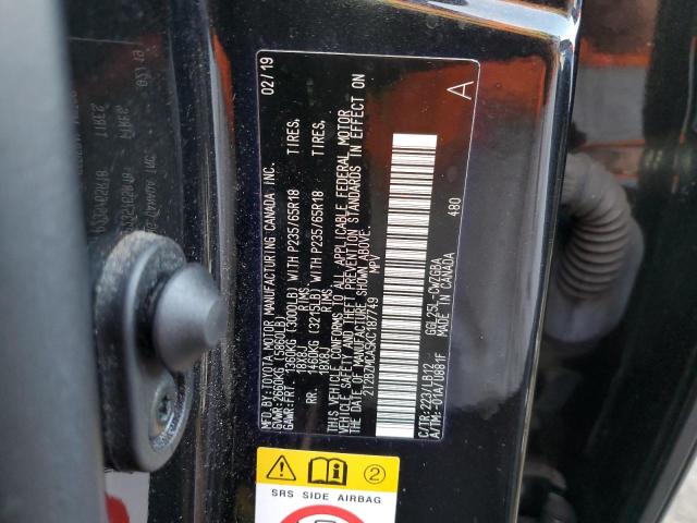 Photo 12 VIN: 2T2BZMCA5KC187749 - LEXUS RX 350 BAS 