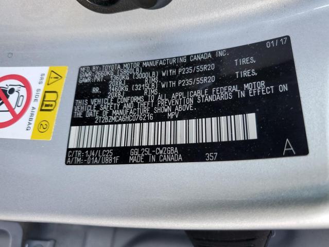 Photo 13 VIN: 2T2BZMCA6HC076216 - LEXUS RX350 