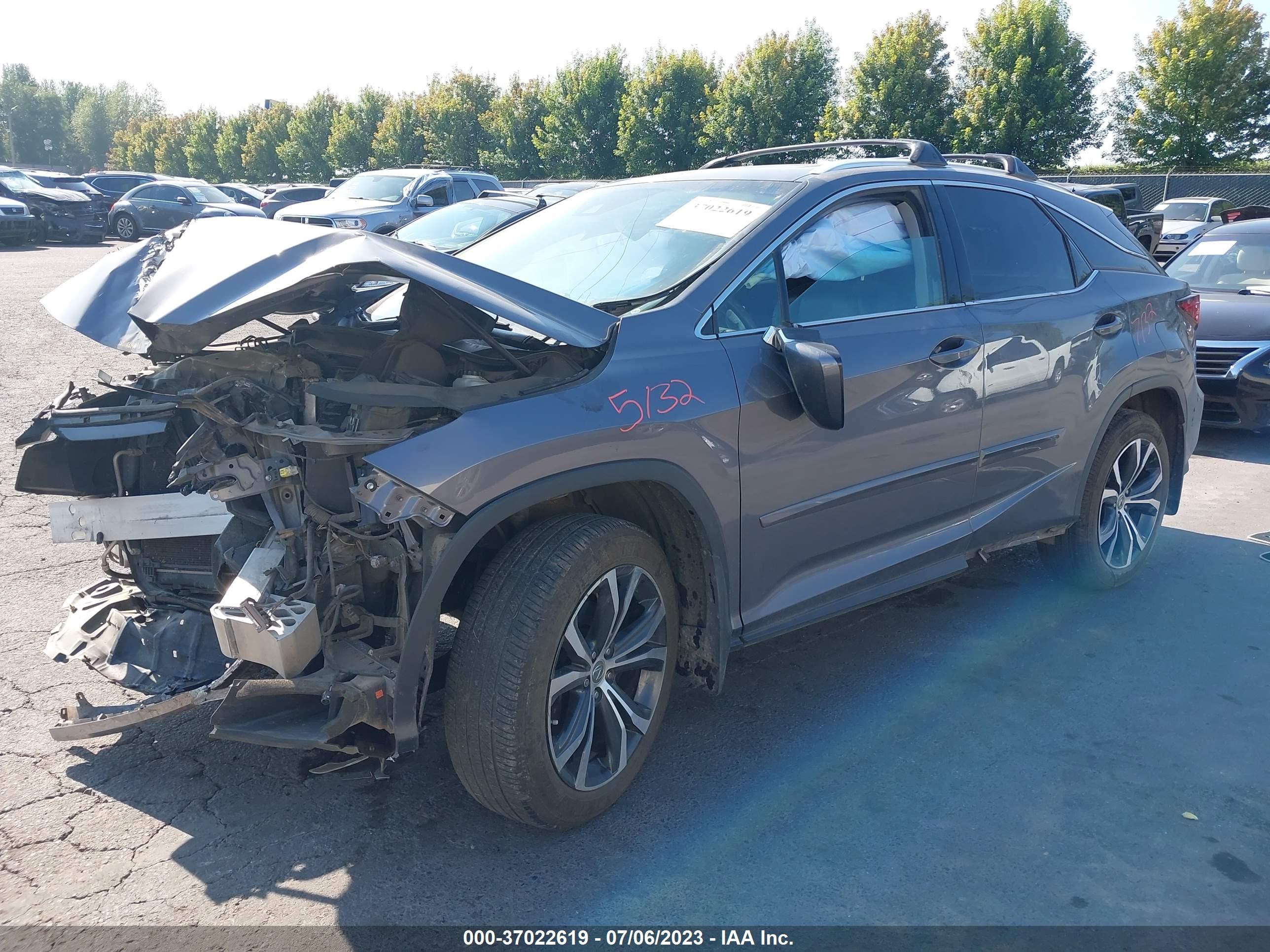 Photo 1 VIN: 2T2BZMCA6HC080766 - LEXUS RX 