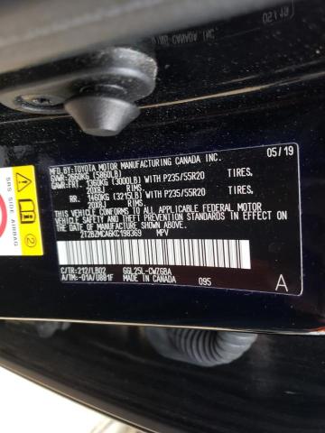 Photo 9 VIN: 2T2BZMCA6KC198369 - LEXUS RX 350 BAS 