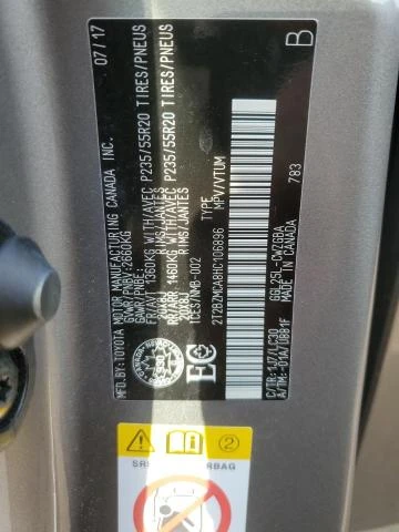 Photo 12 VIN: 2T2BZMCA8HC106896 - LEXUS RX 350 BAS 