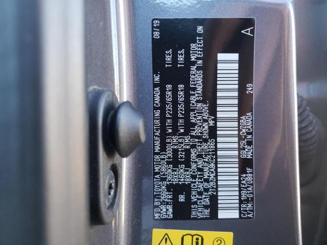 Photo 9 VIN: 2T2BZMCA8KC211865 - LEXUS RX 350 BAS 