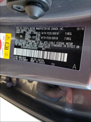 Photo 9 VIN: 2T2BZMCA9GC009267 - LEXUS RX 350 