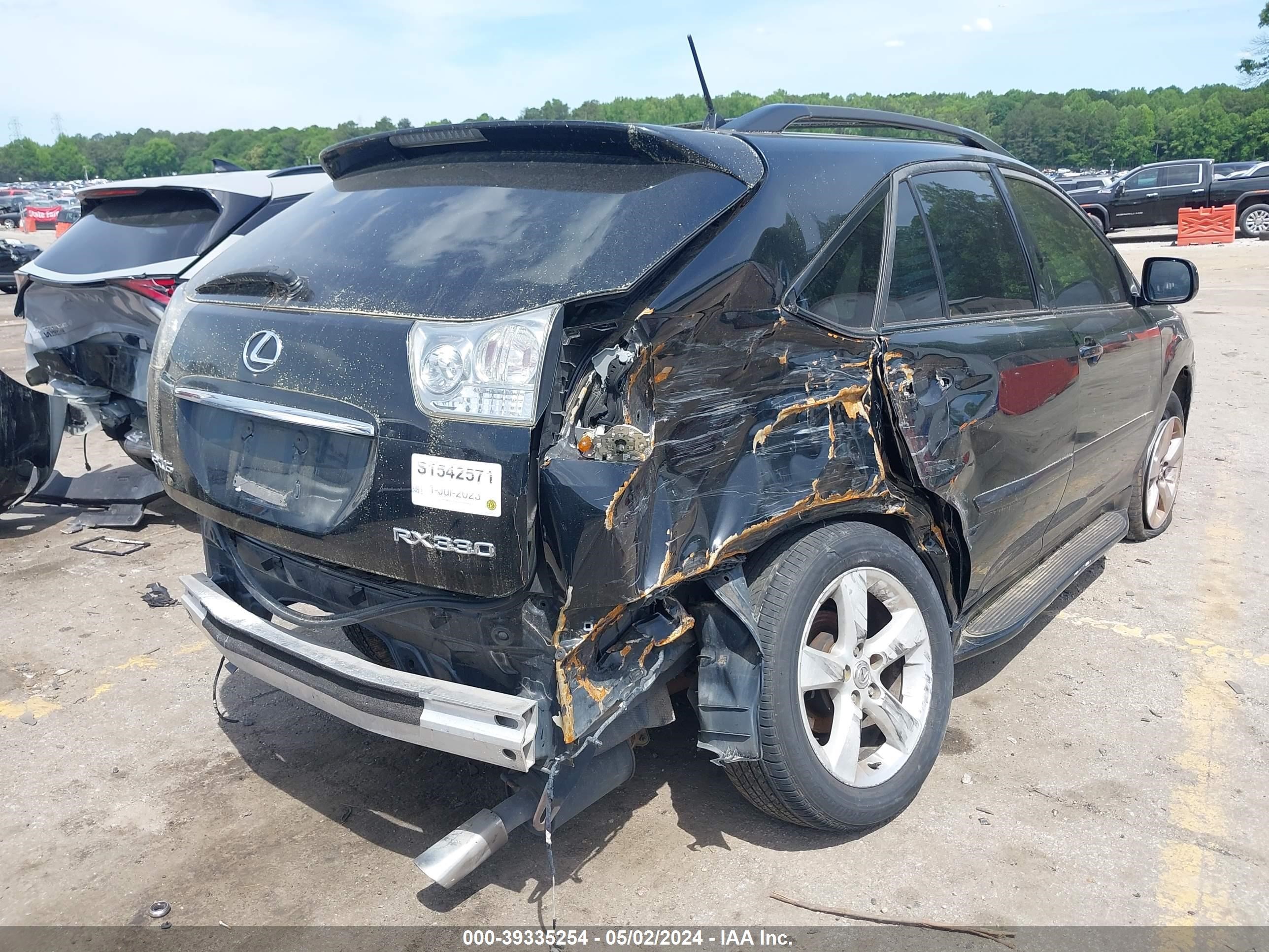 Photo 3 VIN: 2T2GA31U54C016989 - LEXUS RX 