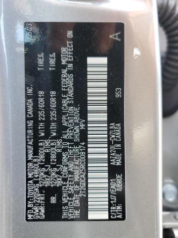 Photo 12 VIN: 2T2GDCAZ5RC008174 - LEXUS NX 250 PRE 