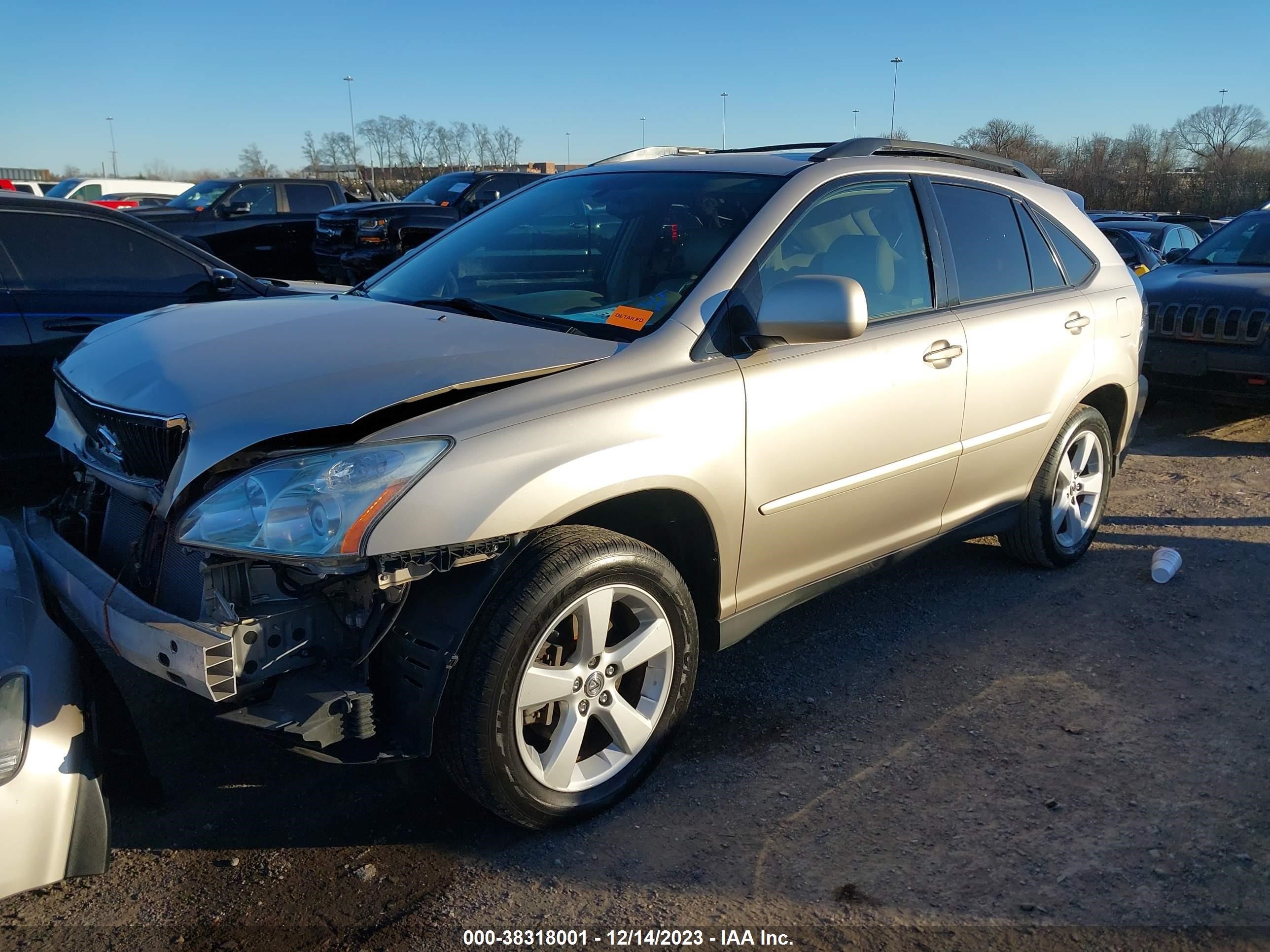 Photo 1 VIN: 2T2GK31U07C002631 - LEXUS RX 