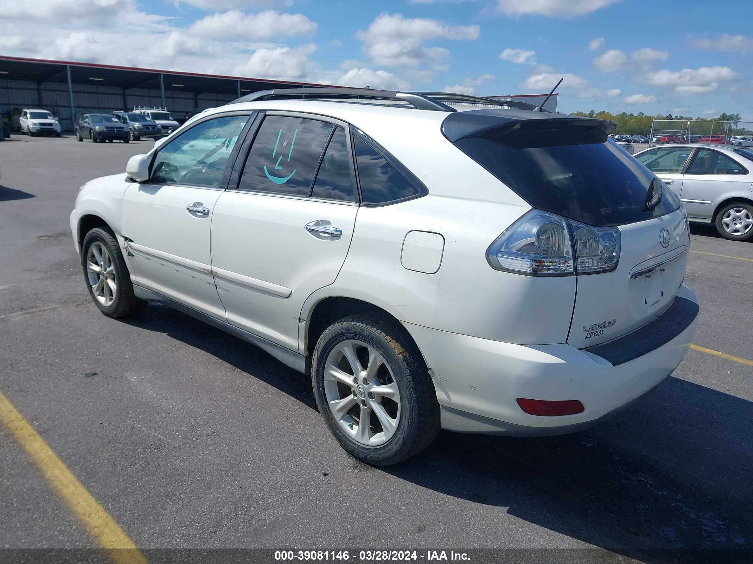 Photo 2 VIN: 2T2GK31U29C060095 - LEXUS RX 