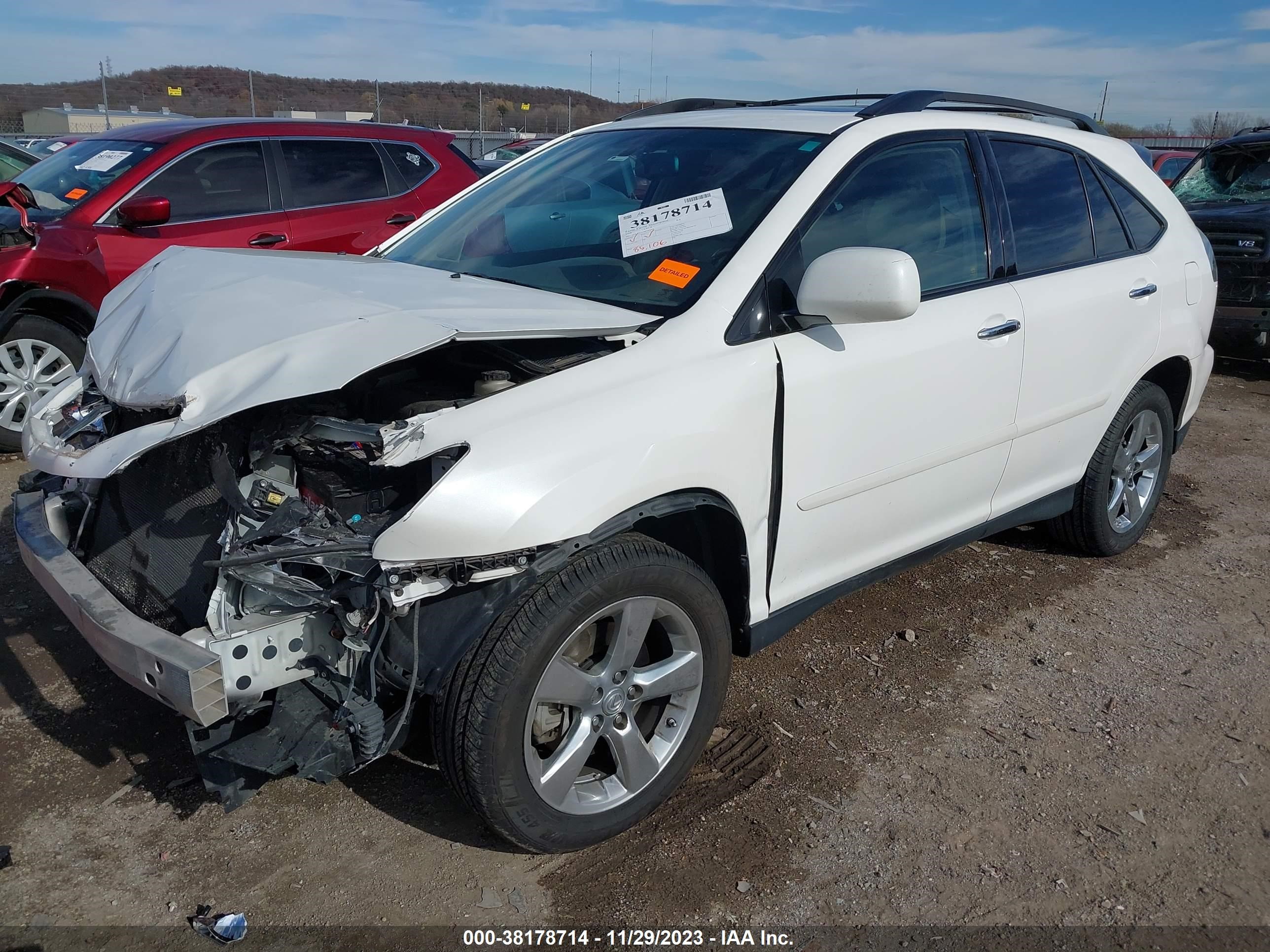 Photo 1 VIN: 2T2GK31U38C047693 - LEXUS RX 