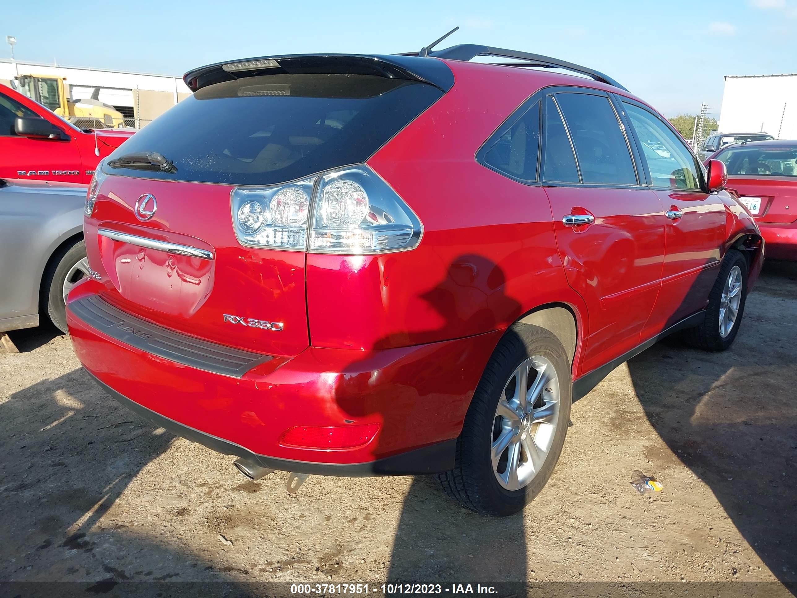 Photo 3 VIN: 2T2GK31U69C060312 - LEXUS RX 