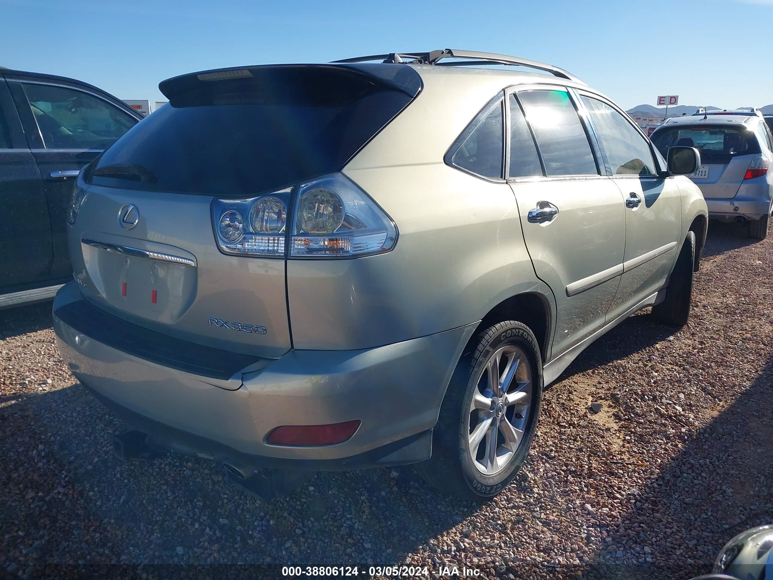 Photo 3 VIN: 2T2GK31U79C072209 - LEXUS RX 