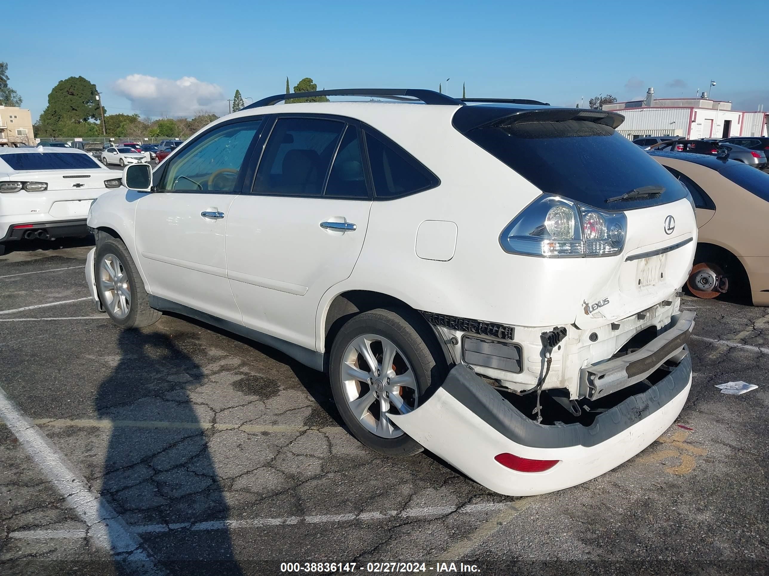 Photo 2 VIN: 2T2GK31U89C078486 - LEXUS RX 