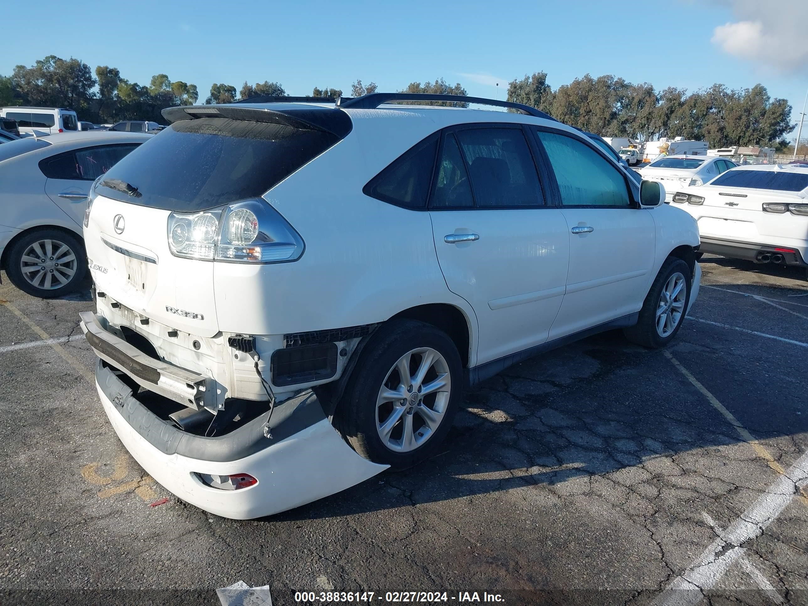 Photo 3 VIN: 2T2GK31U89C078486 - LEXUS RX 