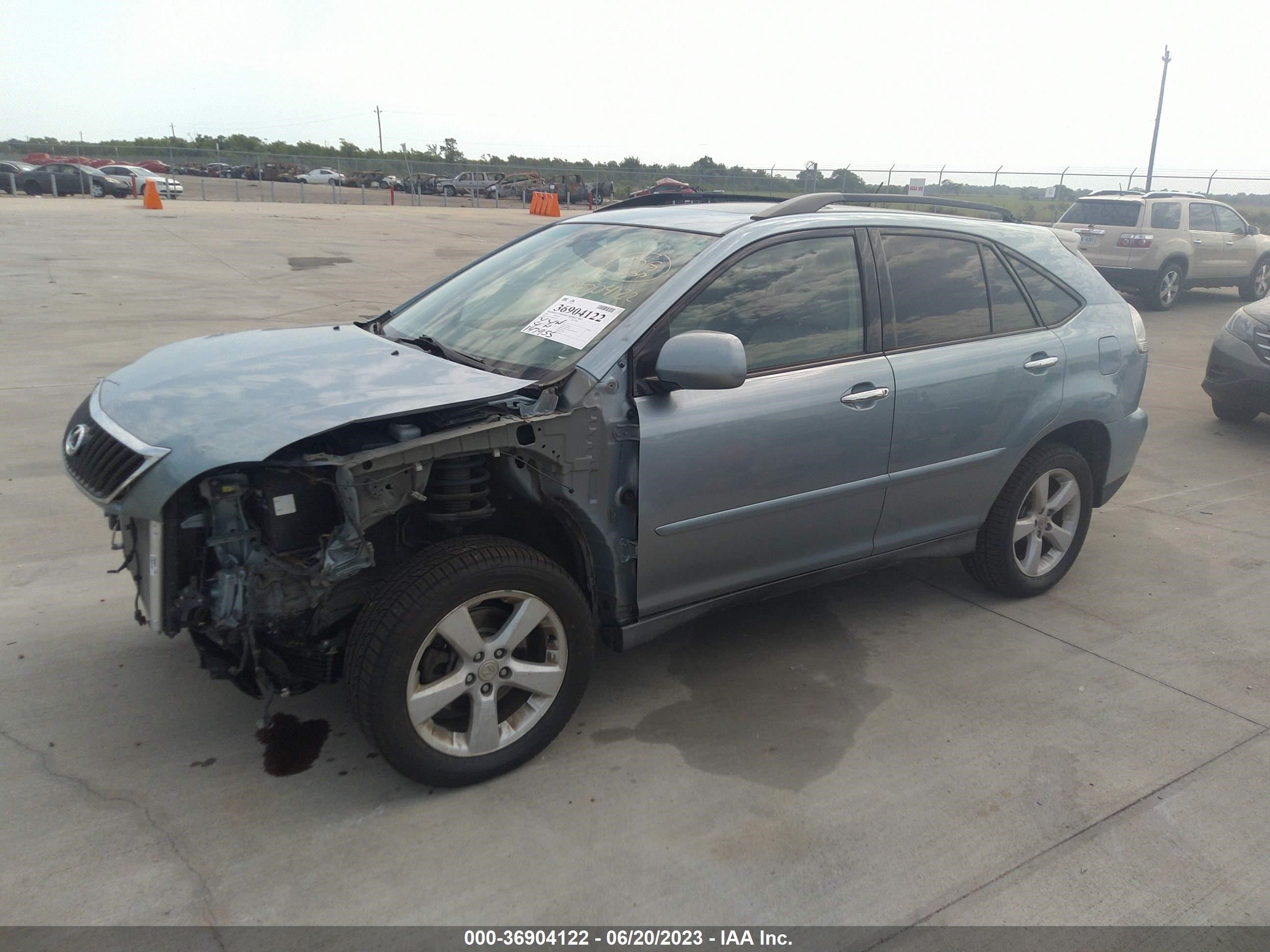 Photo 1 VIN: 2T2GK31UX8C040255 - LEXUS RX 