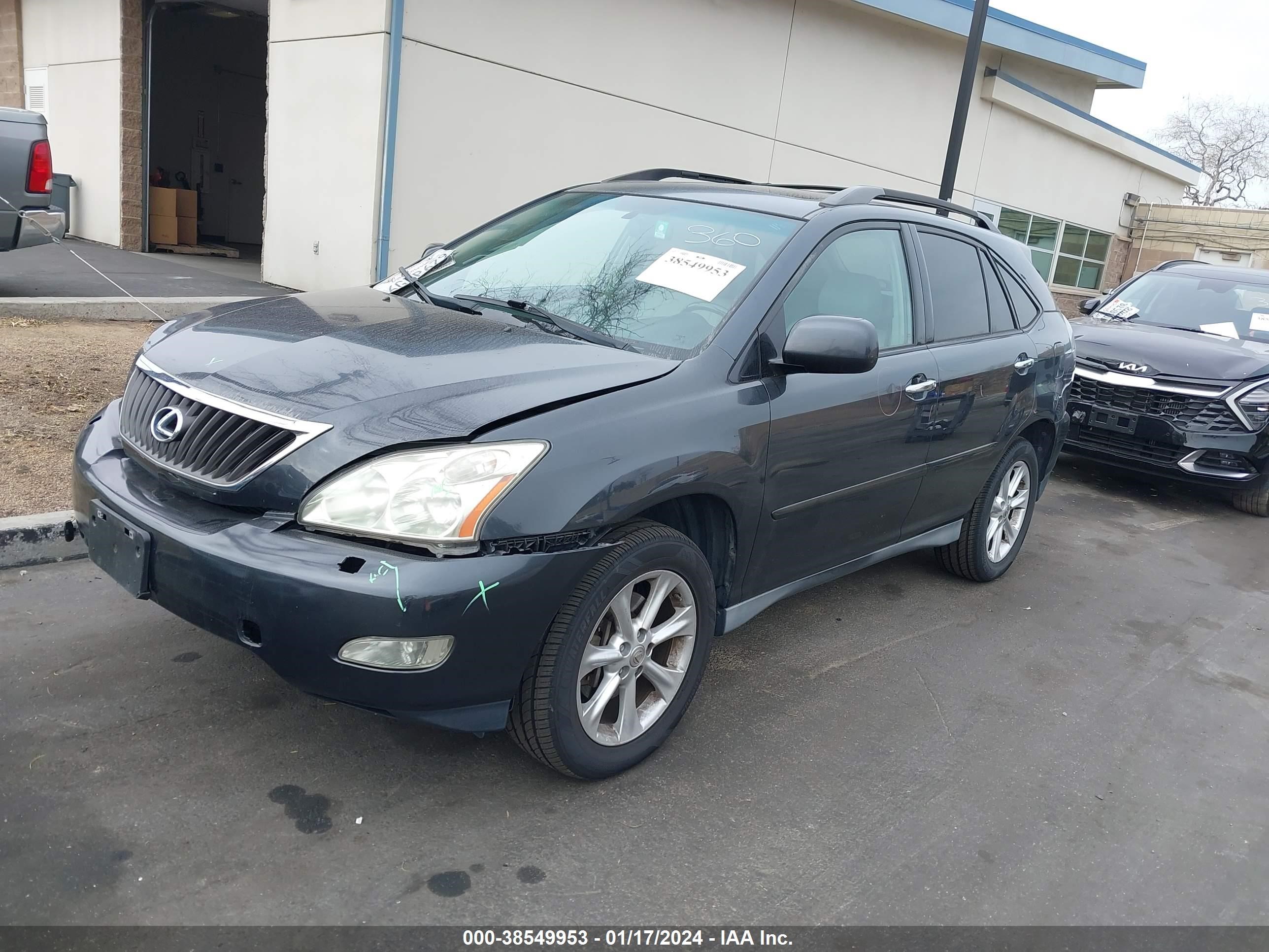 Photo 1 VIN: 2T2GK31UX9C078568 - LEXUS RX 