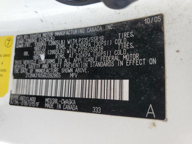 Photo 11 VIN: 2T2HA31U56C092865 - LEXUS RX330 