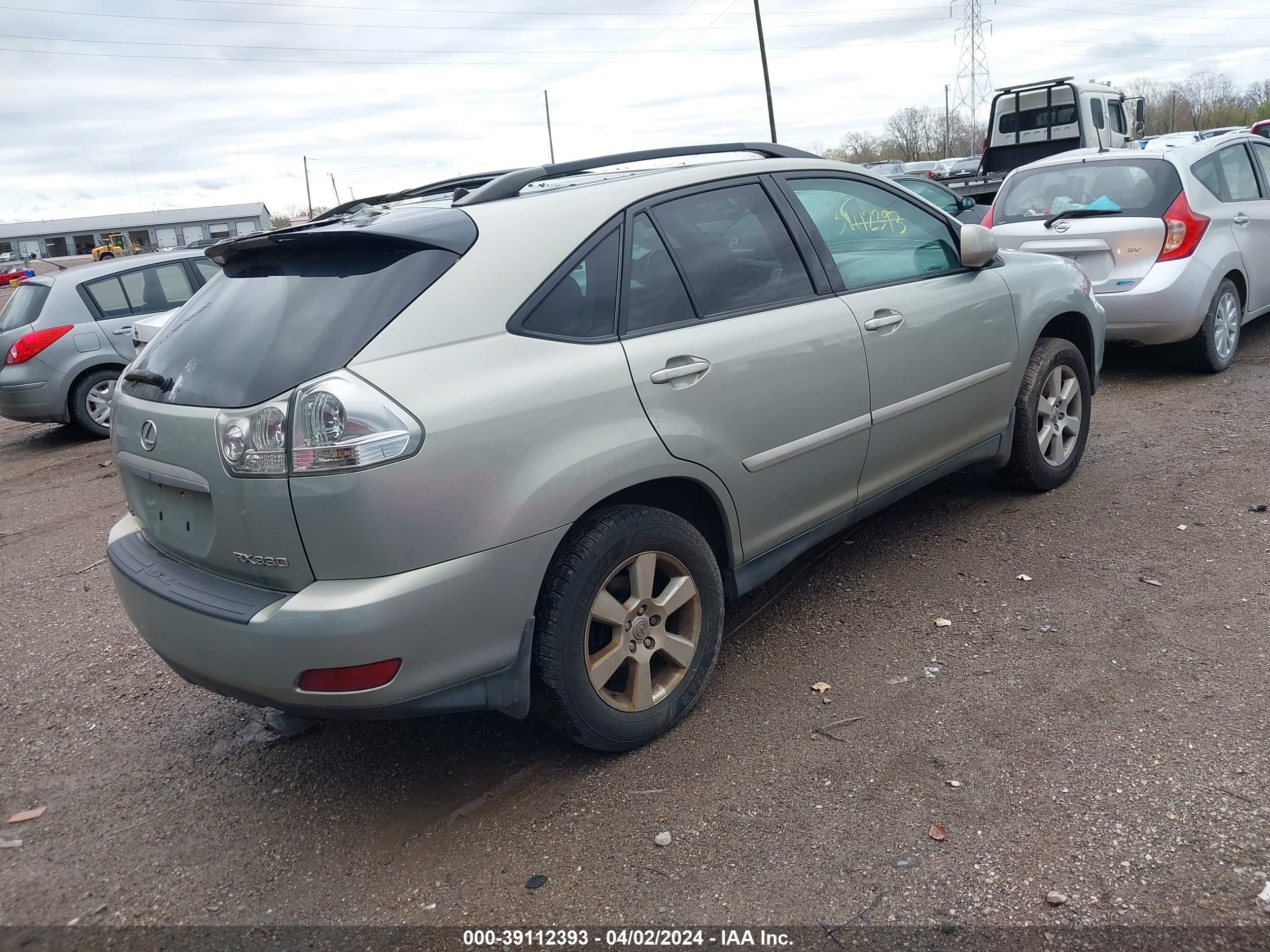 Photo 3 VIN: 2T2HA31U65C065530 - LEXUS RX 