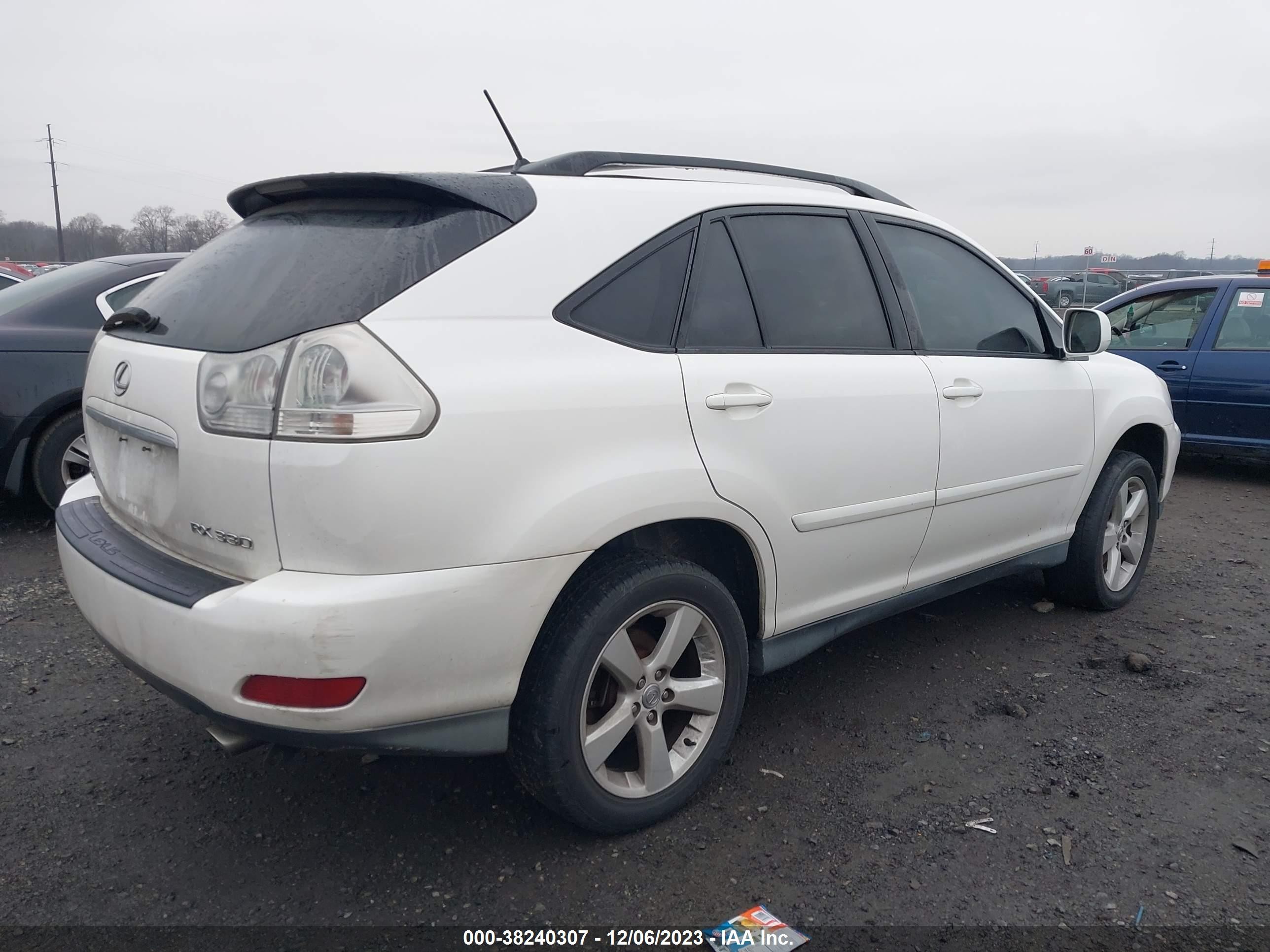 Photo 3 VIN: 2T2HA31U75C059347 - LEXUS RX 