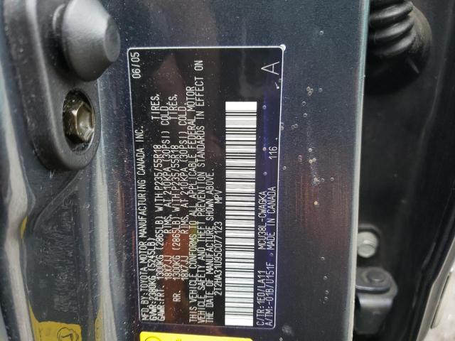 Photo 12 VIN: 2T2HA31U95C077123 - LEXUS RX330 