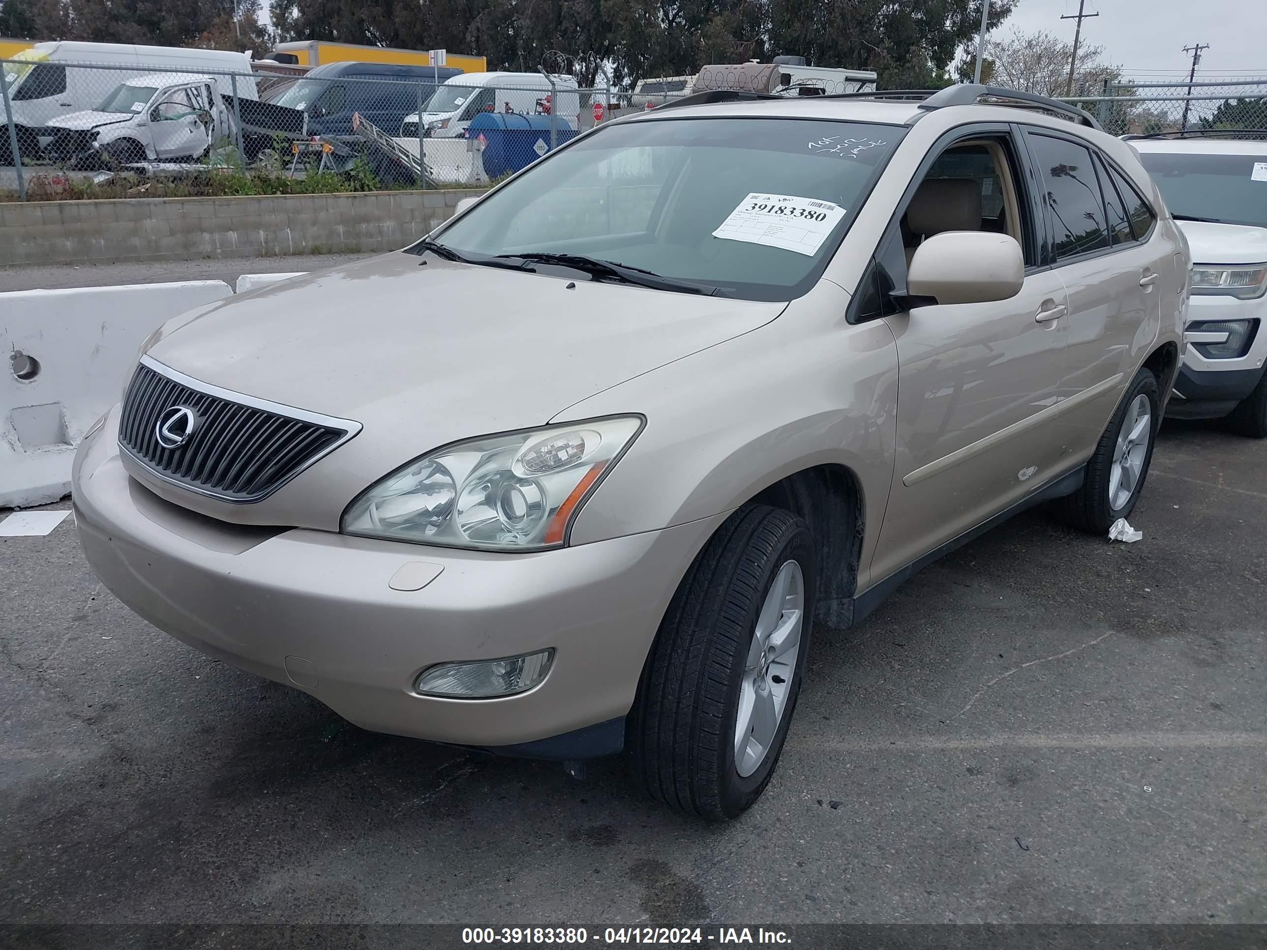 Photo 1 VIN: 2T2HA31U96C094358 - LEXUS RX 