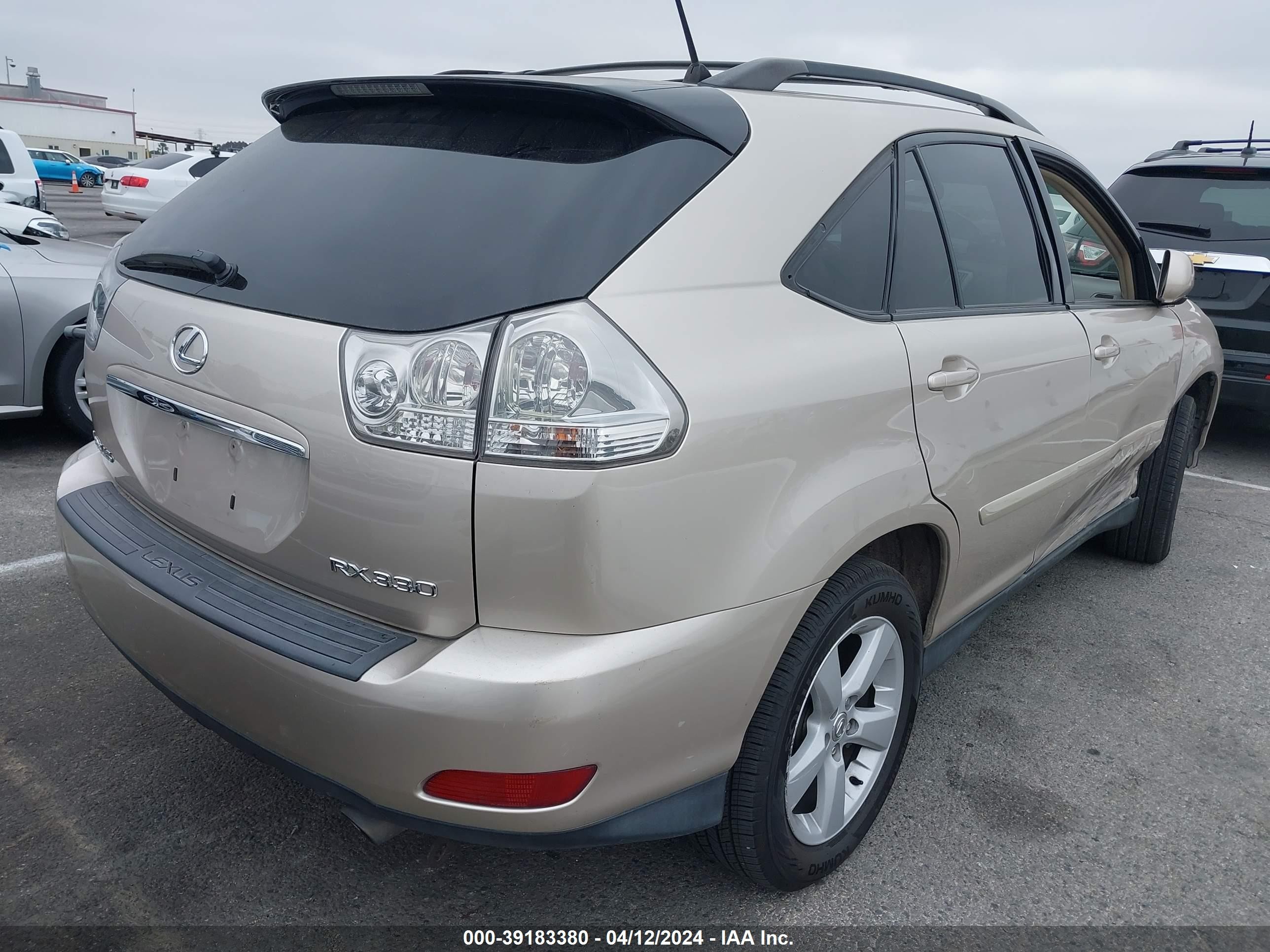 Photo 3 VIN: 2T2HA31U96C094358 - LEXUS RX 