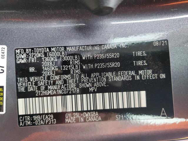 Photo 11 VIN: 2T2HGMDA1NC072178 - LEXUS RX450 