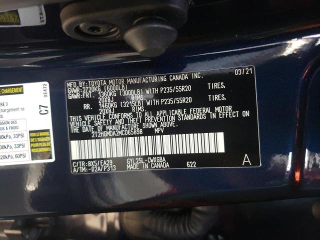 Photo 9 VIN: 2T2HGMDA2MC065898 - LEXUS RX 450H 