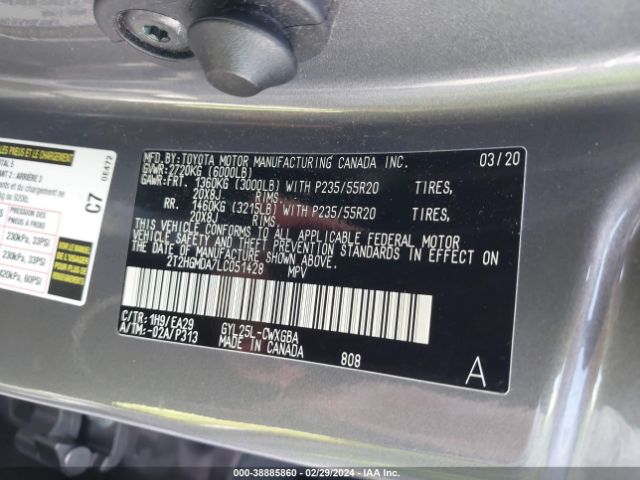 Photo 8 VIN: 2T2HGMDA7LC051428 - LEXUS RX 450H 