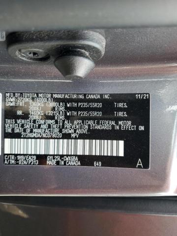 Photo 12 VIN: 2T2HGMDA7NC078020 - LEXUS RX 450H 