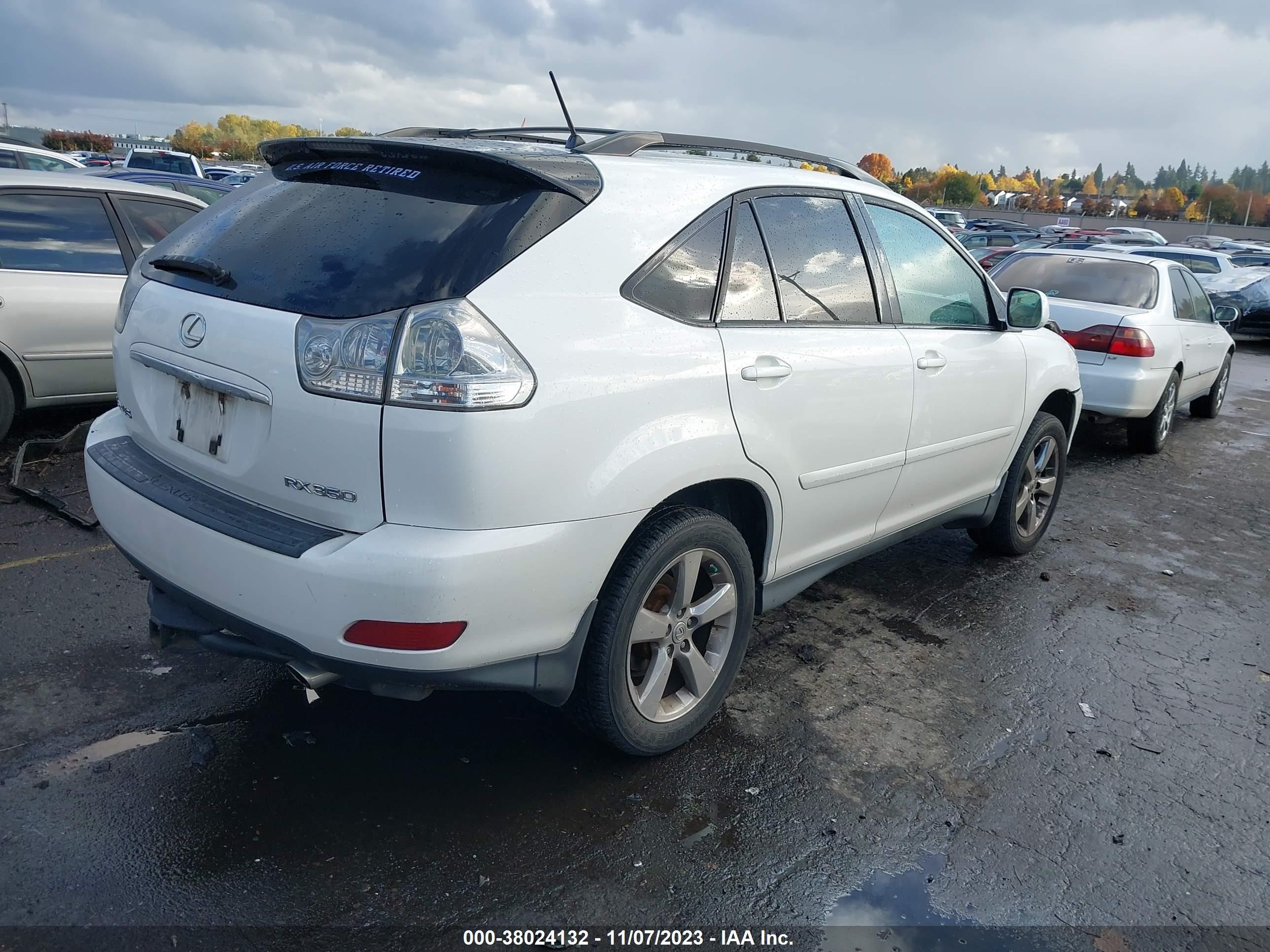 Photo 3 VIN: 2T2HK31U07C022317 - LEXUS RX 