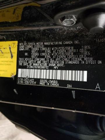 Photo 13 VIN: 2T2HK31U18C088702 - LEXUS RX 350 