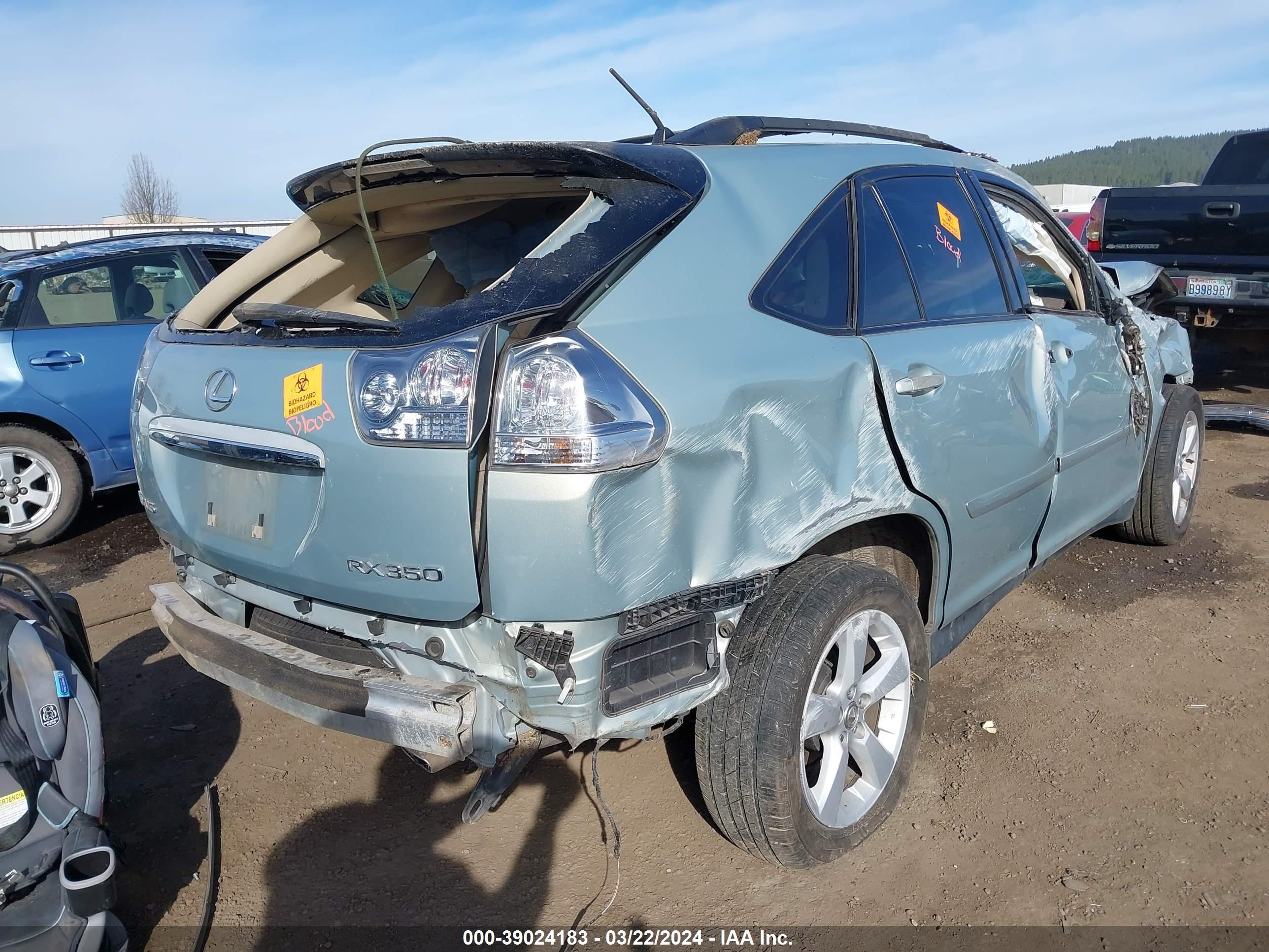 Photo 3 VIN: 2T2HK31U37C031318 - LEXUS RX 