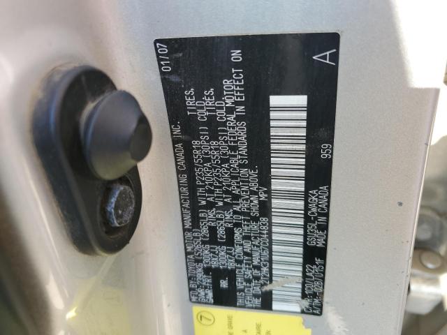 Photo 12 VIN: 2T2HK31U67C044838 - LEXUS RX 350 