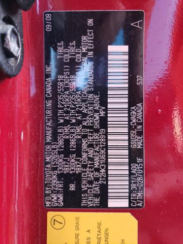 Photo 13 VIN: 2T2HK31U69C128919 - LEXUS RX 350 