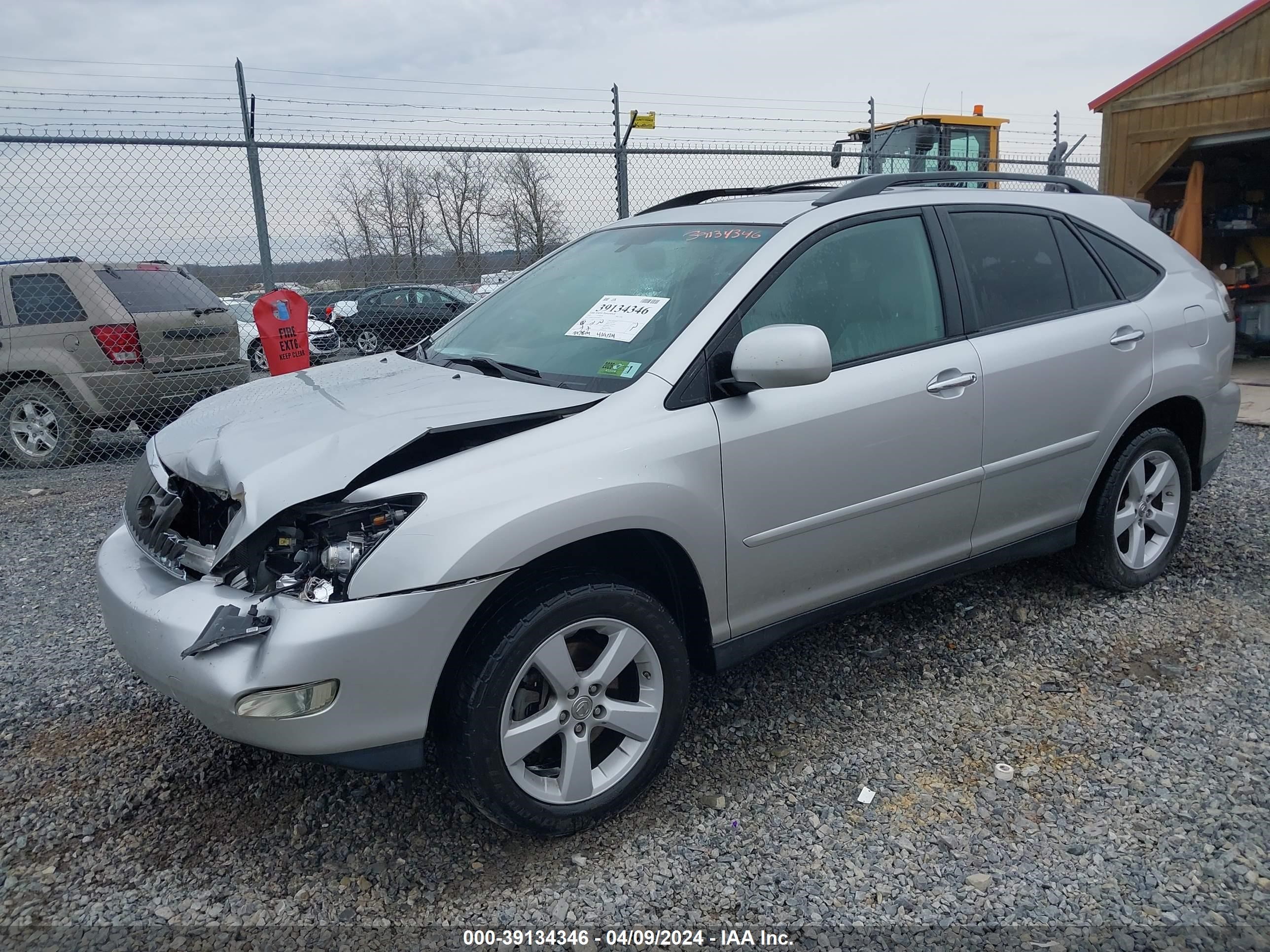 Photo 1 VIN: 2T2HK31U89C097057 - LEXUS RX 