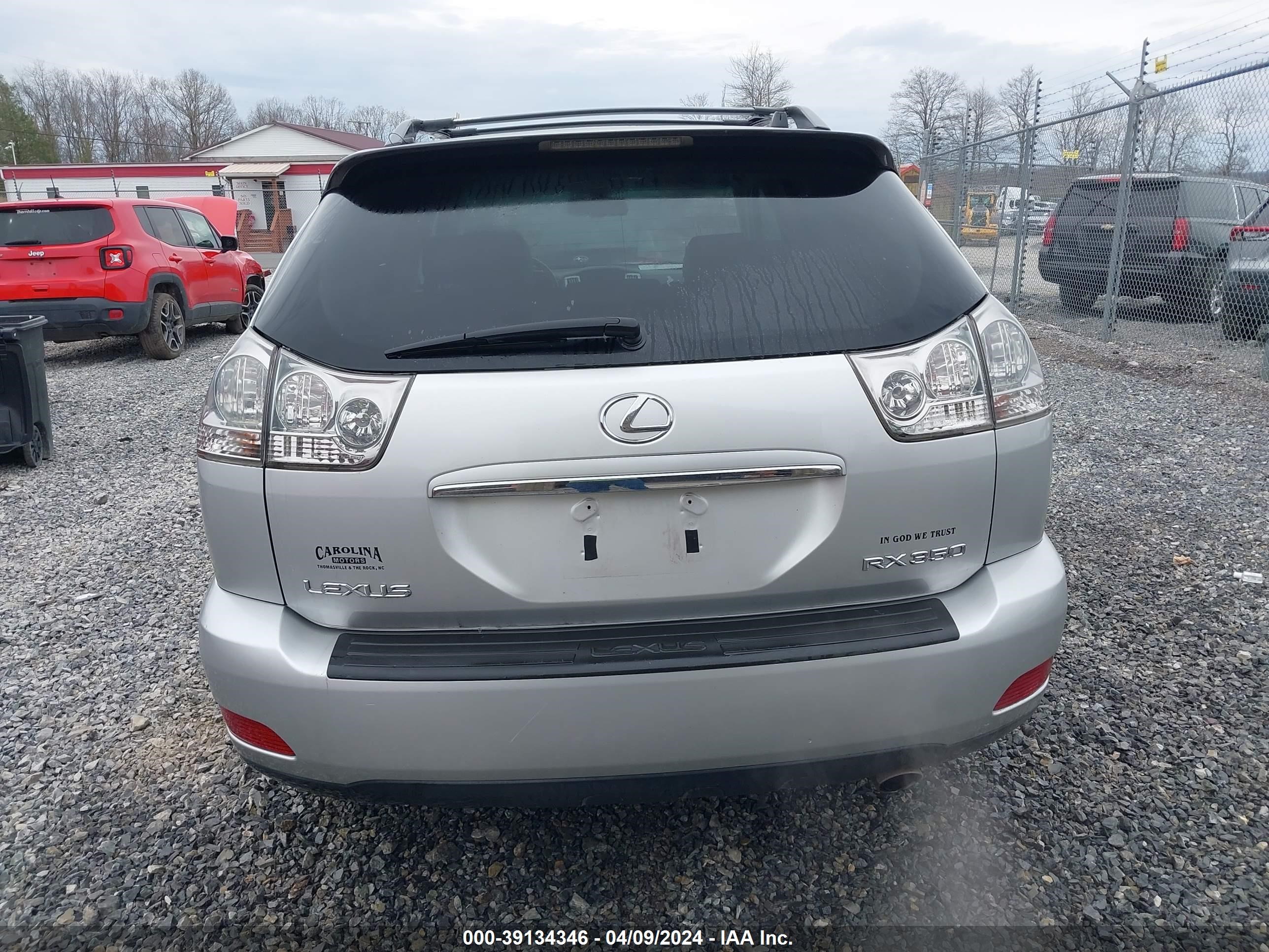 Photo 15 VIN: 2T2HK31U89C097057 - LEXUS RX 