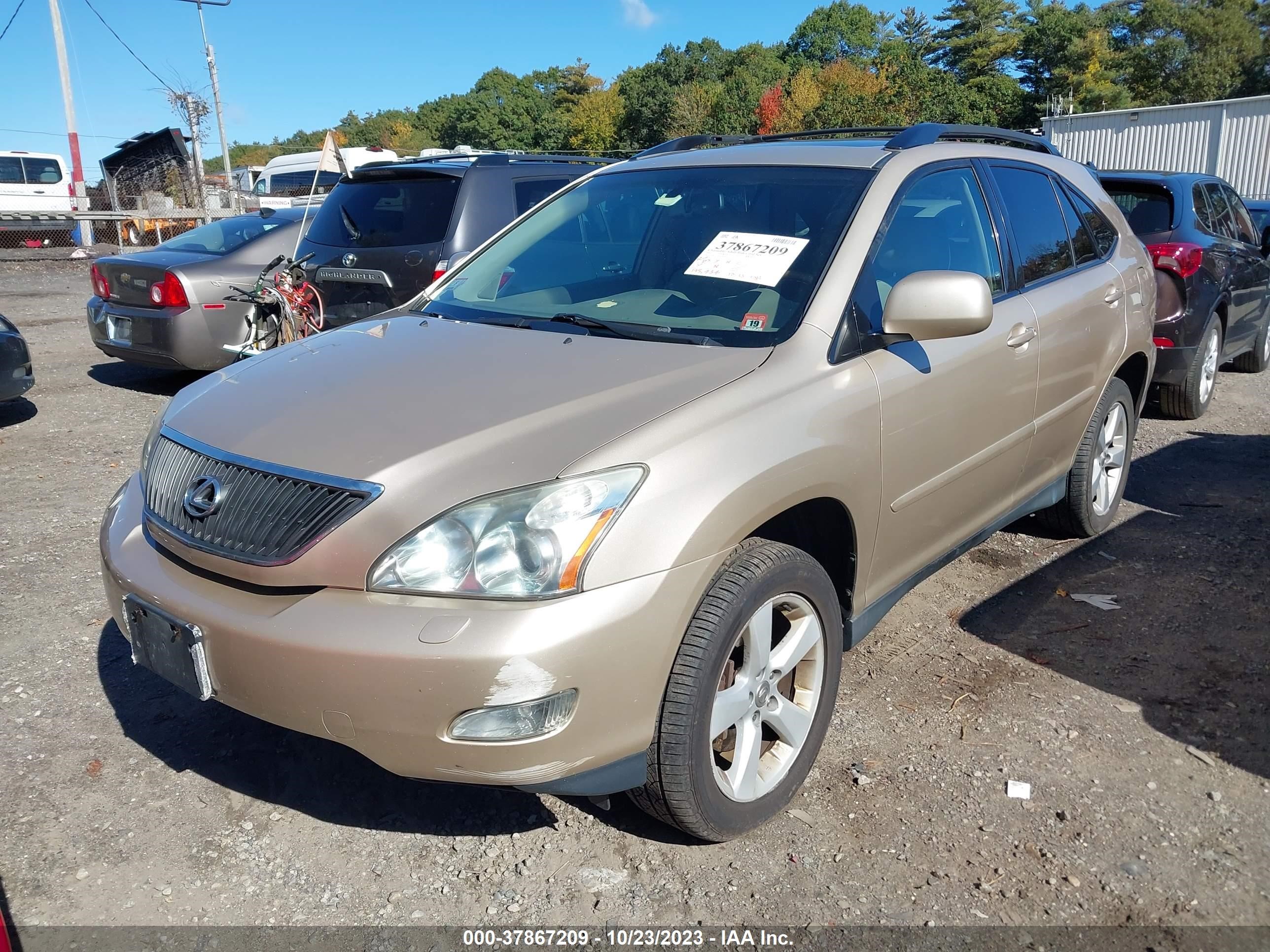 Photo 1 VIN: 2T2HK31UX7C036628 - LEXUS RX 