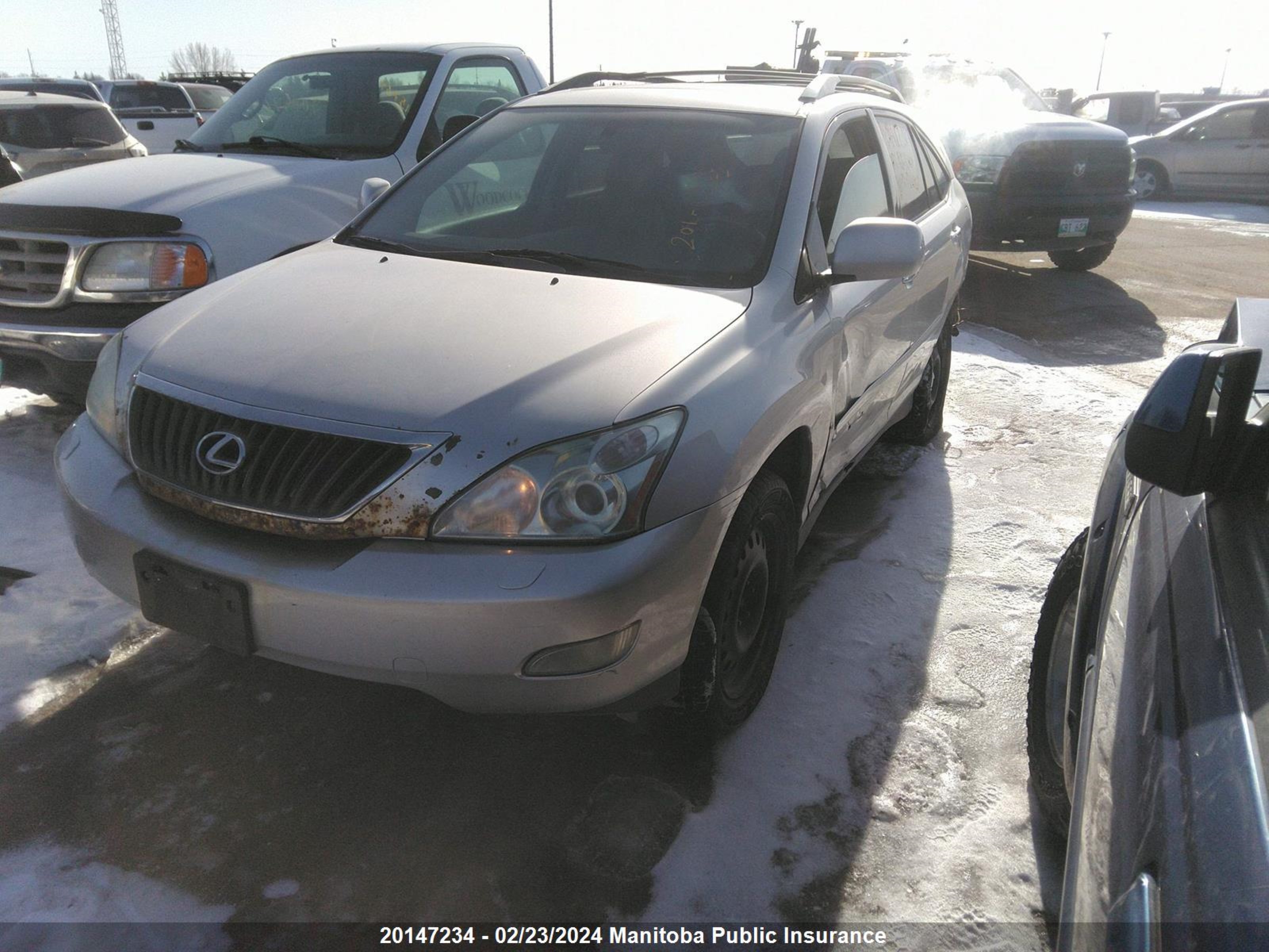 Photo 1 VIN: 2T2HK31UX8C059487 - LEXUS RX 