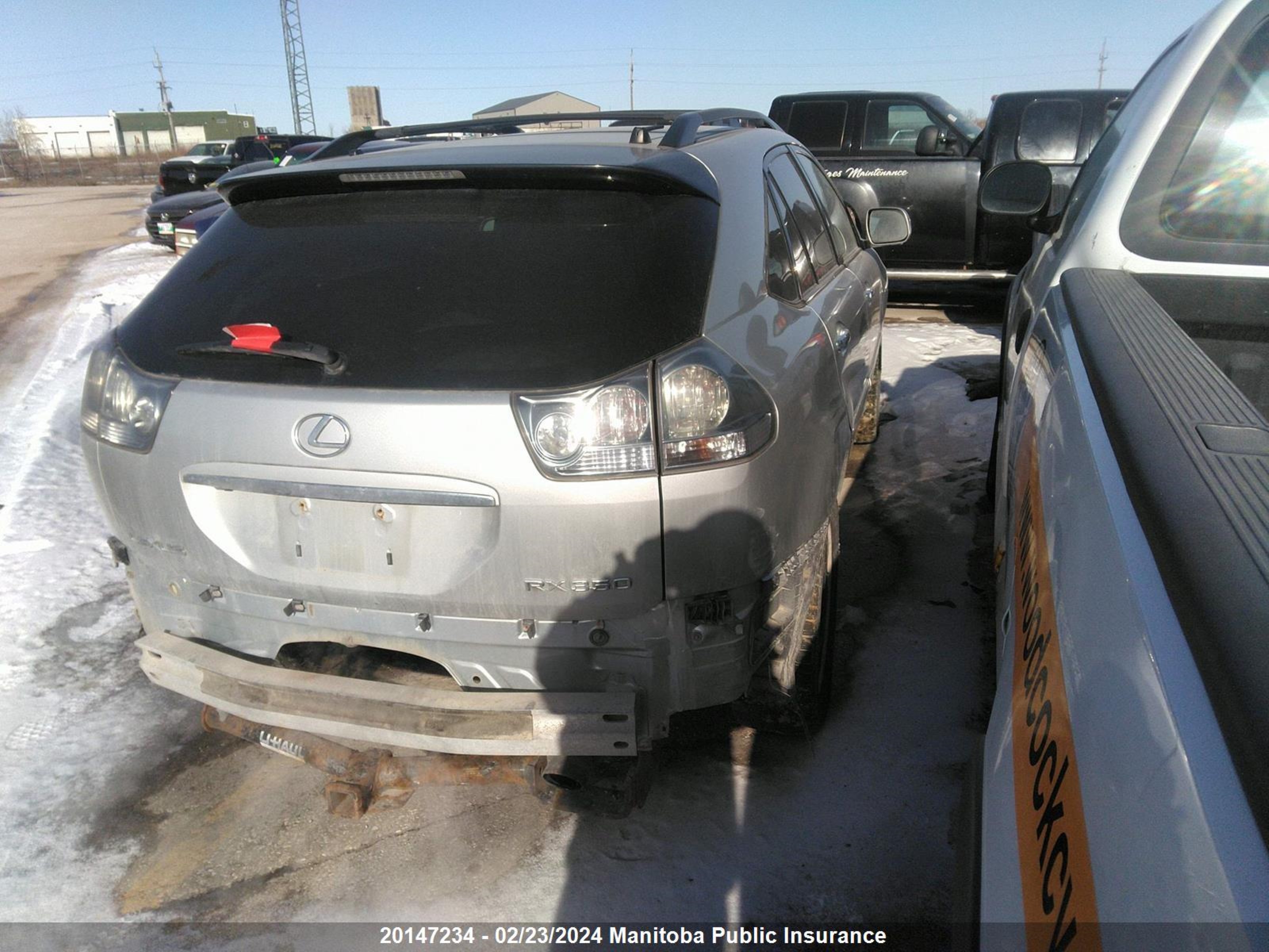 Photo 3 VIN: 2T2HK31UX8C059487 - LEXUS RX 