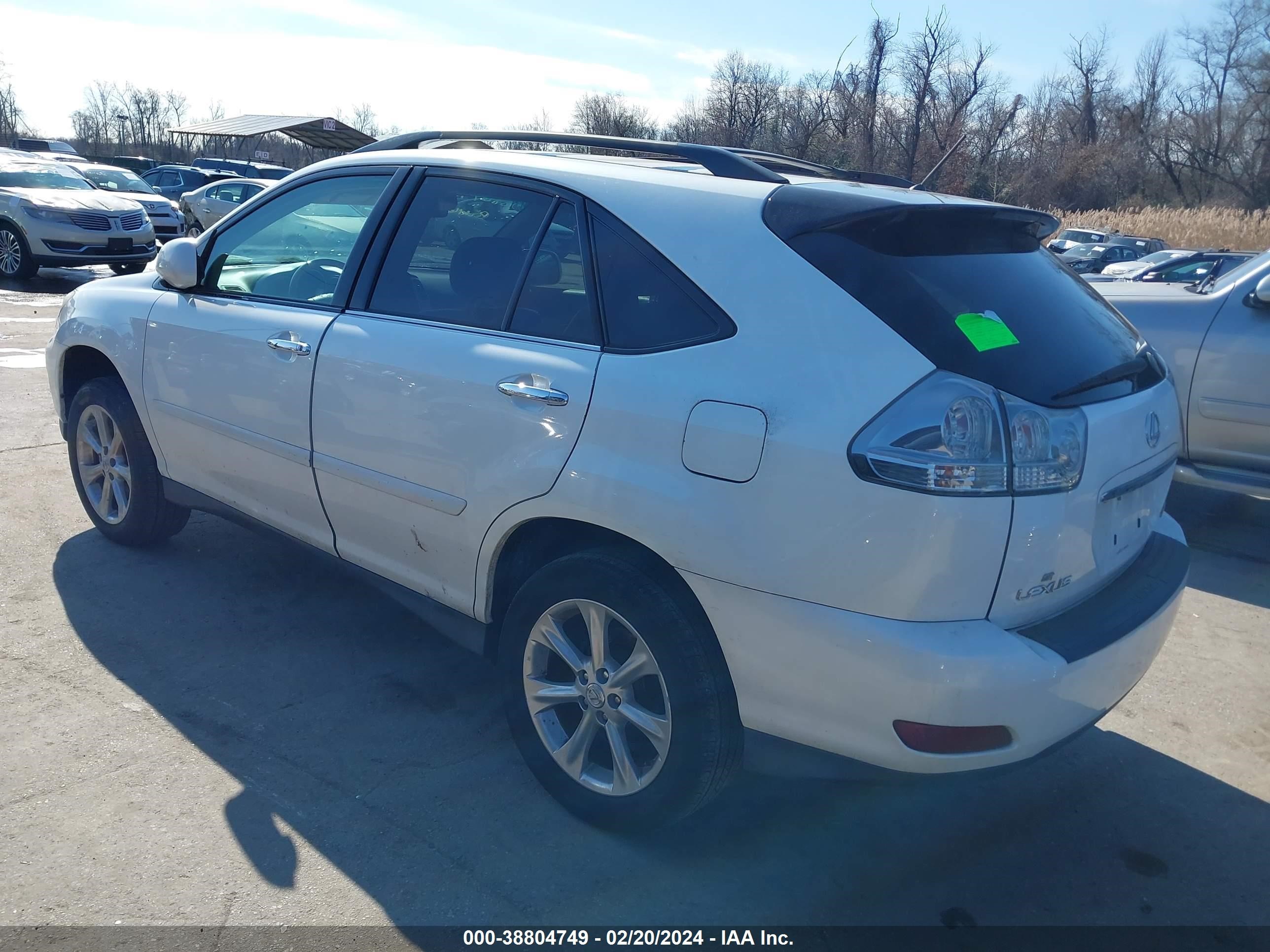 Photo 2 VIN: 2T2HK31UX8C080274 - LEXUS RX 