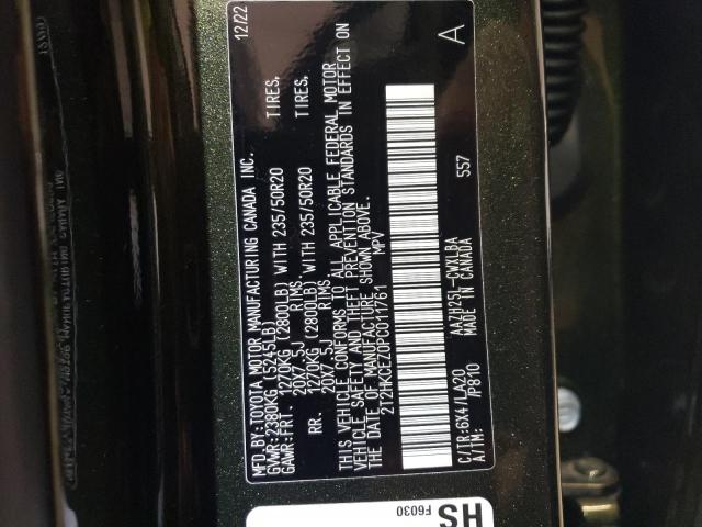 Photo 11 VIN: 2T2HKCEZ0PC011761 - LEXUS NX 350H 