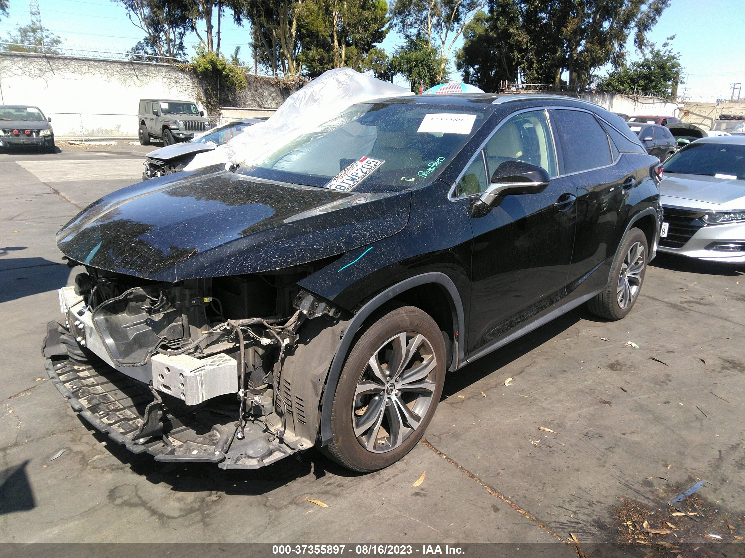 Photo 1 VIN: 2T2HZMAA2LC179297 - LEXUS RX 