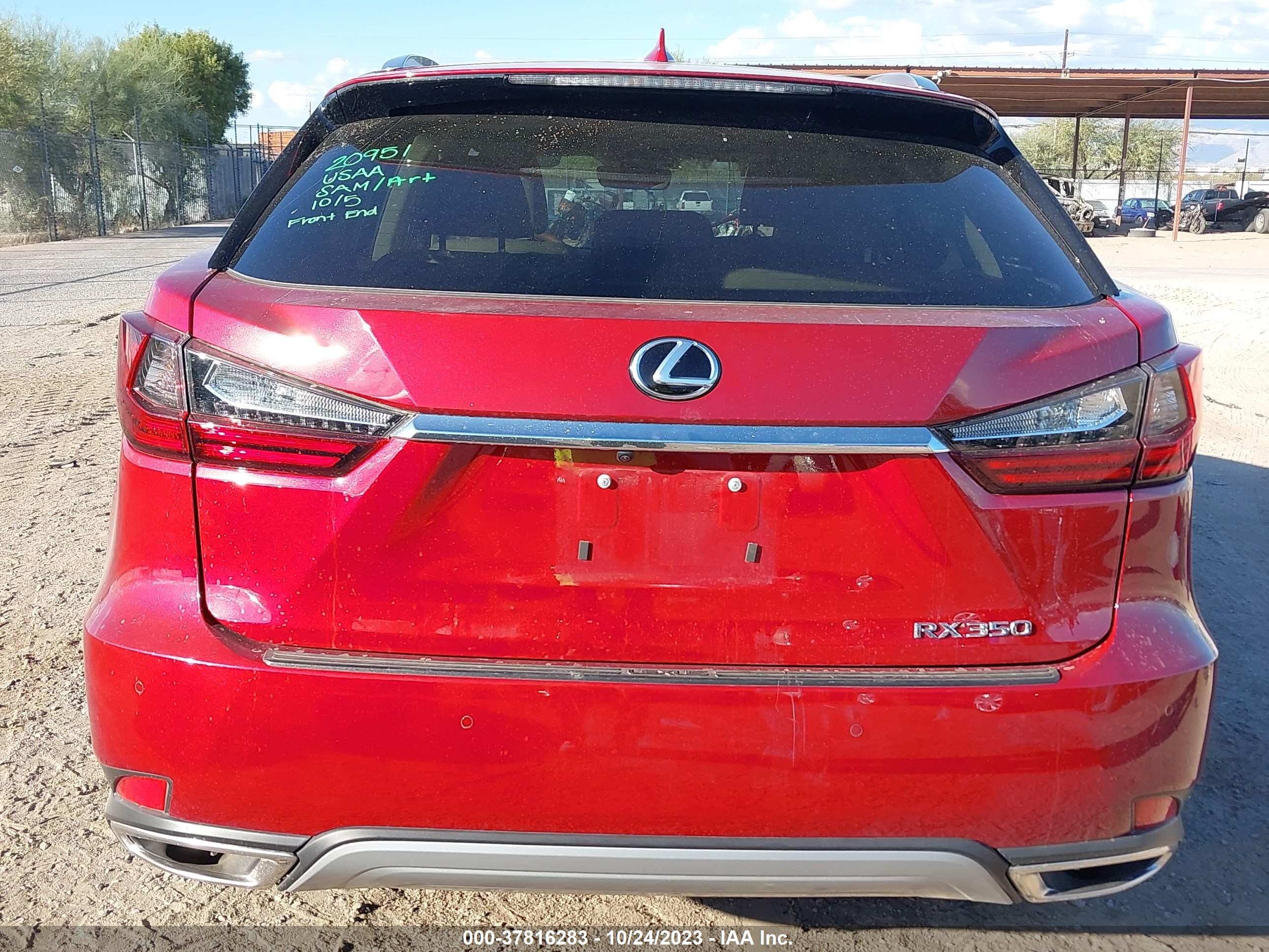 Photo 15 VIN: 2T2HZMAA3LC163027 - LEXUS RX 