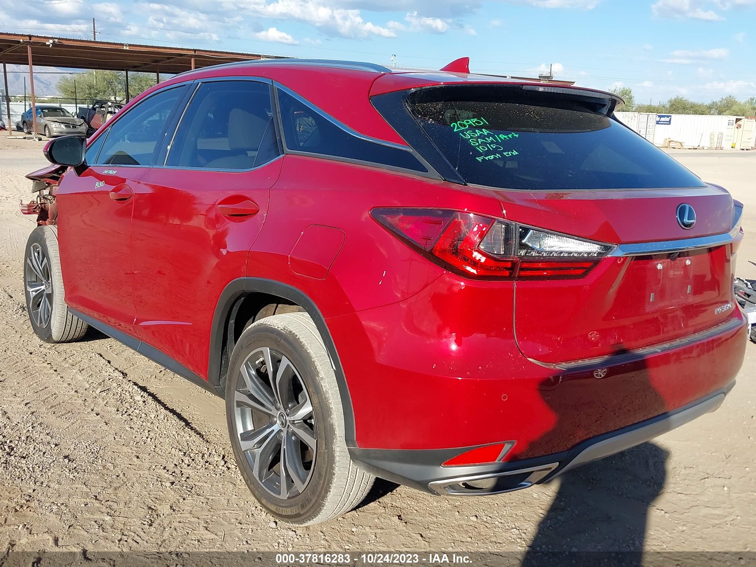 Photo 2 VIN: 2T2HZMAA3LC163027 - LEXUS RX 